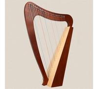 L'arpa a lira con corde in metallo è dotata di panno per la pulizia, martelli per l'accordatura e tutorial video. L'arpa da grembo è dotata di una borsa per un facile trasporto.