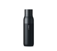 LARQ Borracia Twist Top 500ml - Borracia d'acqua in acciaio inossidabile isolato | Termos, senza BPA | Borracia d'acqua riutilizzabile per campeggio, ufficio e viaggio, Obsidian Black