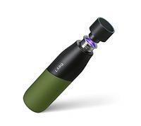 LARQ Movement PureVis 710ml - Borraccia purificante UV con autopulizia, Leggera in acciaio inox con rivestimento in silicone | Mantiene l’acqua fresca, Antiurto | Smart termica | Black/Pine