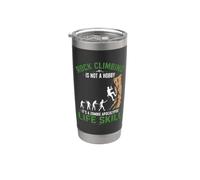 L'arrampicata su roccia non è un hobby Zombie Apocalypse Life Skill Bicchiere termico in acciaio inox doppia parete