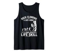 L'arrampicata su Roccia Non è Un Hobby Zombie Apocalypse Life Skill Canotta
