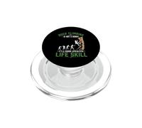 L'arrampicata su roccia non è un hobby Zombie Apocalypse Life Skill PopSockets PopGrip per MagSafe
