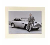 Larrini Sporting Display Bond and Aston Martin Skyfall A4 Mounted Photo