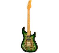 Larry Carlton S10 HSS Transparent Green
