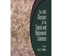 Larry E. Sulliv The SAGE Glossary of the Social and Behaviora (Copertina rigida)