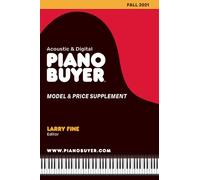 Larry Fine Piano Buyer Model & Price Supplement / Fall 2021 (Tascabile)