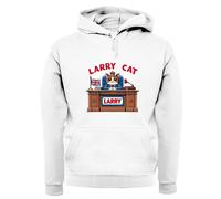 Larry Il Gatto Per Primo Ministro - Felpa Adulta - Elezione PM Divertente