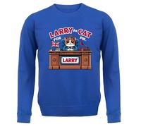 Larry Il Gatto Per Primo Ministro - Felpa Adulta - Elezione PM Divertente