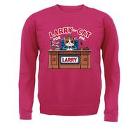 Larry Il Gatto Per Primo Ministro - Felpa Per Bambini - Elezione PM Divertente