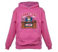 Larry Il Gatto Per Primo Ministro - Felpa Per Bambini - Elezione PM Divertente