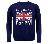 Larry The Cat Per Pm - Adulti Felpa/Maglione - Prime Ministro Elezione