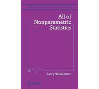 Larry Wasserman All of Nonparametric Statistics (Copertina rigida)