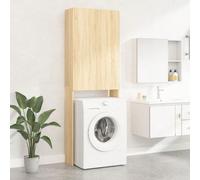 Larryhot Mobile per lavatrice in rover Sonoma 64x25,5x190 cm, facile da montare, robusto e durevole Con questo portaoggetti per lavatrice, puoi creare e utilizzare il tuo bagno in modo ottimale. La li