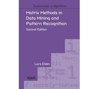 Lars Eldén Matrix Methods in Data Mining and Pattern Recognition (Tascabile)