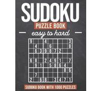 Lars Hansen Sudoku Puzzle Book easy to hard (Tascabile)