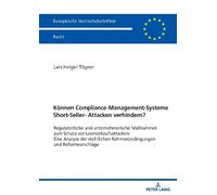Lars Holger Til Koennen Compliance-Management-Systeme Short-Seller-A (Tascabile)