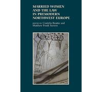 Lars Ivar Hanse Married Women and the Law in Premodern Northw (Copertina rigida)