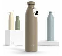 LARS NYSØM Borraccia Termica 750ml - Borracce Termiche - Bottiglia Isolata | Borraccia Termica in Acciaio Inox - 12h calda e 24h fredda - Tenuta stagna - Bottiglia d'Acqua per Sport