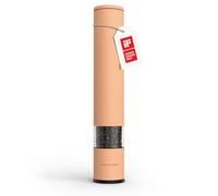 LARS NYSØM Macina sale e pepe manuale grande (28,8 cm) con macina in ceramica regolabile da grossolana a fine I Design per triturare spezie (Creamy Peach)