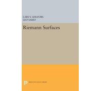 Lars Valerian Ahlfors Leo Sario Riemann Surfaces (Copertina rigida)
