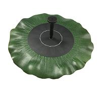 LARS360 Solare Fontana Pompa, 7V 1.4W 50CM 160L/H Pompa Solare D’Acqua Kit Fontana Solare da Giardino per Piscina Laghetto, Fish Tank, Giardino Esterno Piscina Laghetto con 4 Ugelli