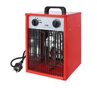 LARS360 Termoventilatore elettrico a risparmio energetico, 3000 Watt, ventola di riscaldamento professionale con 3 livelli di riscaldamento, riscaldamento elettrico per uso interno ed esterno