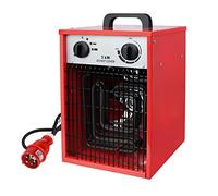 LARS360 Termoventilatore elettrico a risparmio energetico 5000 Watt - Riscaldamento industriale professionale con 3 livelli di riscaldamento, riscaldatore elettrico per uso interno ed esterno