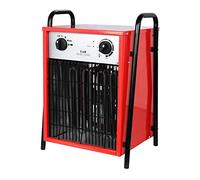 LARS360 Termoventilatore elettrico a risparmio energetico 9000 Watt - Riscaldamento industriale professionale con 3 livelli di riscaldamento, riscaldatore elettrico per uso interno ed esterno
