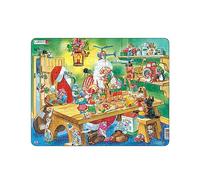 Larsen EA2 Workshop Babbo, Puzzle Incorniciato con 140 pezzi