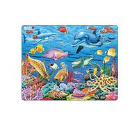 Larsen FH29 La Vita Marina su Una barriera corallina, Puzzle Incorniciato con 35 Pezzi