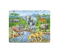 Larsen FH9 Foro d'irrigazione sulla savana africana, Puzzle Incorniciato con 65 pezzi