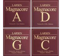 Larsen MAGNACORE 4/4 corde per violoncello SET in spessore medio, forte, MIX ...