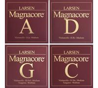 Larsen MAGNACORE 4/4 corde per violoncello SET in spessore medio, forte, MIX ...