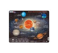 Larsen SS1 Sistema solare, edizione Tedesco, Puzzle Incorniciato con 70 pezzi