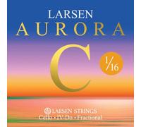 LARSEN STRINGS Aurora Corde per violoncello medio C 1/16 Medio