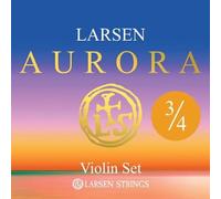 LARSEN STRINGS Aurora Set di corde per violino 3/4 medio