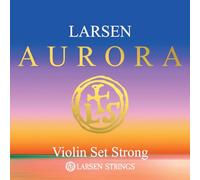 LARSEN STRINGS Aurora Set di corde per violino 4/4 con Re alluminio forte