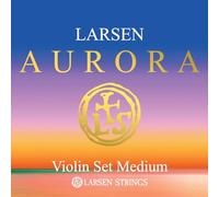 LARSEN STRINGS Aurora Set di corde per violino 4/4 con Re alluminio medio