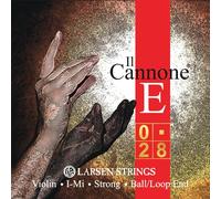 LARSEN STRINGS Corde per violino II Cannone E acciaio sfera forte .028