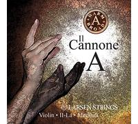 LARSEN STRINGS Corde per violino II Cannone - Violino 4/4 - Medium - Corda singola La Warm & Broad, anima in nylon a fibre multifilamento, avvolta in alluminio, tensione 5,23/11.50