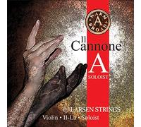 LARSEN STRINGS Corde per violino II Cannone - Violino 4/4 - Soloist - Corda singola La Warm & Broad, anima in nylon a fibre multifilamento, avvolta in alluminio, tensione 6,10/13.42