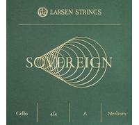 LARSEN STRINGS Corde per violoncello Sovereign - Corda per violoncello 4/4 - Media - Corda singola La, anima in acciaio con avvolgimento in acciaio inossidabile, tensione 18,5 kg/40,7 lbs