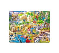 Larsen US30 Una giornata emozionante allo zoo, Puzzle Incorniciato con 48 pezzi