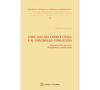 L'Art. 2359 del codice civile e il controllo congiunto