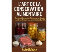 L'Art de la Conservation Alimentaire: Comment Conserver, Fermenter et Stocker les Aliments pour une Alimentation Durable