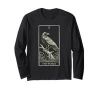 L'arte dei tarocchi del mondo - Raven Cosmic Unity Design V3 Maglia a Manica