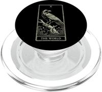 L'arte dei tarocchi del mondo - Raven Cosmic Unity Design V3 PopSockets PopGrip per MagSafe
