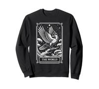 L'arte dei tarocchi del mondo - Raven Cosmic Unity Design V4 Felpa