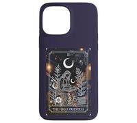 L'arte dei tarocchi della somma sacerdotessa - Design mistico della dea della luna Custodia per iPhone 13 Pro Max