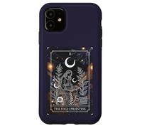 L'arte dei tarocchi della somma sacerdotessa - Design mistico della dea della luna Custodia per iPhone 11